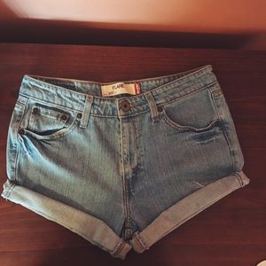 Vintage Levi high waisted shorts